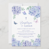 紫陽花エレガント園クロスバプテスマ 招待状 (正面)