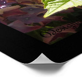 紫陽花エレガント ポスター (角)