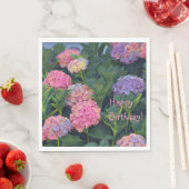 紫陽花カラフル スタンダードランチョンナプキン (インサイチュ)