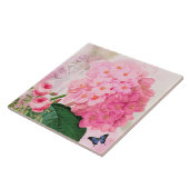 紫陽花セラミックタイル タイル (側面)