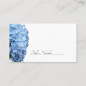 紫陽花テーブル番号札 プレイスカード (正面)