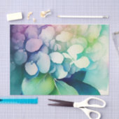 紫陽花デコページ紙 薄葉紙 (クラフト)