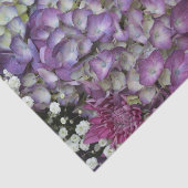 紫陽花バラ植物学薄紫パープルフローラ 薄葉紙 (詳細)