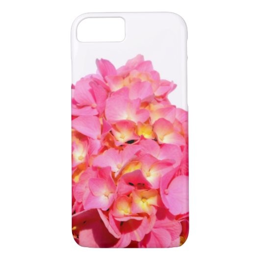 紫陽花ピンクフローラピンク花 Case-Mate iPhoneケース (裏面)