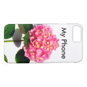 紫陽花ピンクフローラピンク花 Case-Mate iPhoneケース (裏面(横))