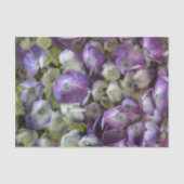 紫陽花ボタニカルフローラ写真紫 薄葉紙 (正面)