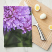 紫陽花ミウム キッチンタオル (四つ折り)