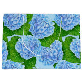 紫陽花ワテロール ラージペーパーバッグ (正面)