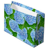 紫陽花ワテロール ラージペーパーバッグ (正面アングル)