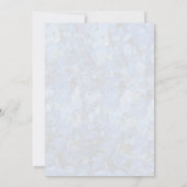 紫陽花結婚虫 招待状 (裏面)