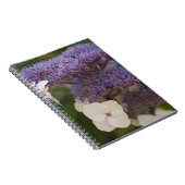 紫陽花開花、Dr. Sun Yat-Sen garden 中国の ノートブック (右側)