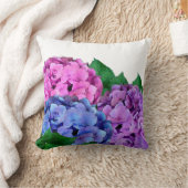紫陽花（あじさい） クッション (ブランケット)