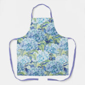 紫陽花 エプロン (正面)