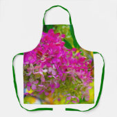 紫陽花 エプロン (正面)