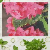 紫陽花 キッチンタオル (折り畳み)