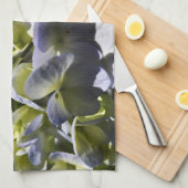 紫陽花 キッチンタオル (四つ折り)