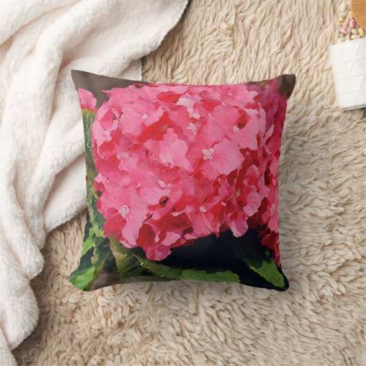 紫陽花 クッション (ブランケット)