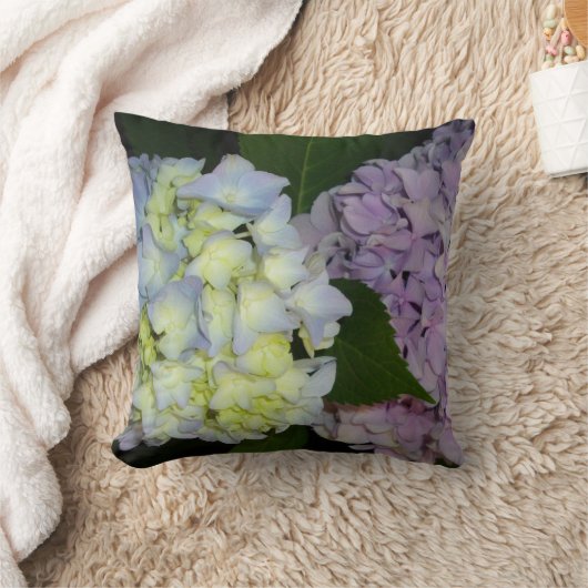 紫陽花 クッション (ブランケット)