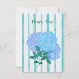 紫陽花 サンキューカード