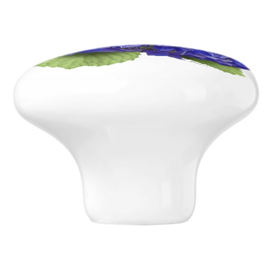 紫陽花 セラミックノブ (側面)