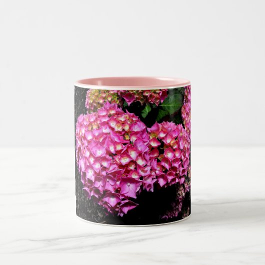 紫陽花 ツートーンマグカップ (中央)