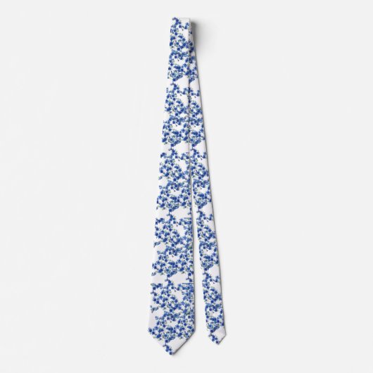 紫陽花 ネクタイ (正面)