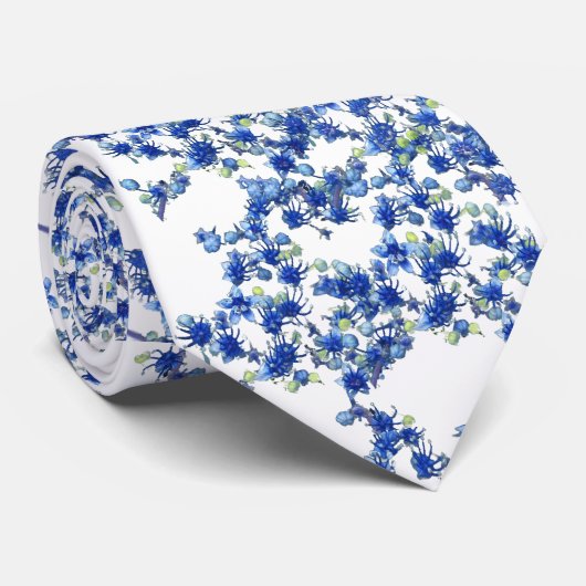 紫陽花 ネクタイ (ロール)