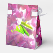 紫陽花、ピンク色の花 フェイバーボックス (裏面サイド)