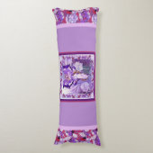 紫陽花 ボディピロー (正面縦)