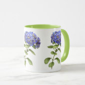 紫陽花 マグカップ (正面右)