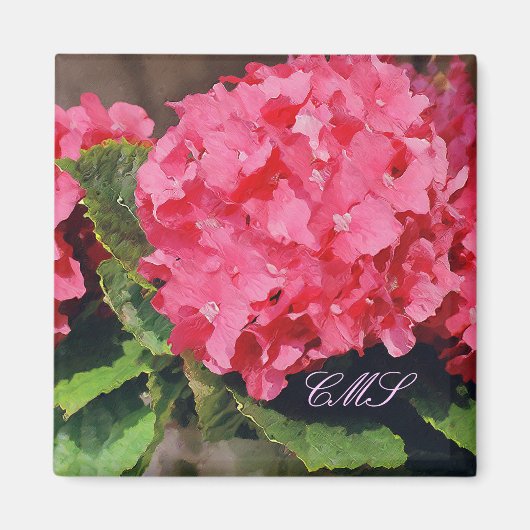 紫陽花 マグネット (正面)