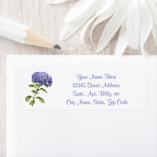 紫陽花 ラベル (インサイチュ)