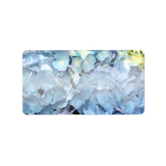 紫陽花 ラベル (正面)