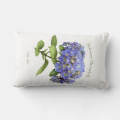 紫陽花 ランバークッション (裏面)