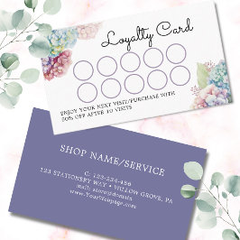 紫陽花 ロイヤリティカード