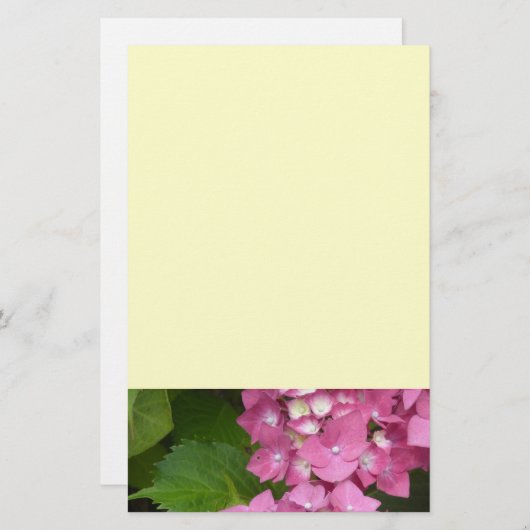 紫陽花 便箋 (正面/裏面)
