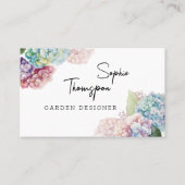 紫陽花 名刺 (正面)