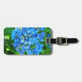 紫陽花。花の写真。 ラゲッジタグ (正面横)