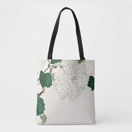 紫陽花by光野楳嶺 トートバッグ (正面)