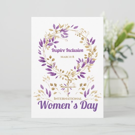 紫離れの女子サイン会 招待状 (スタンド正面)