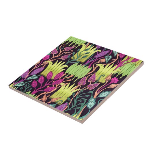 紫雨林タイル タイル (側面)