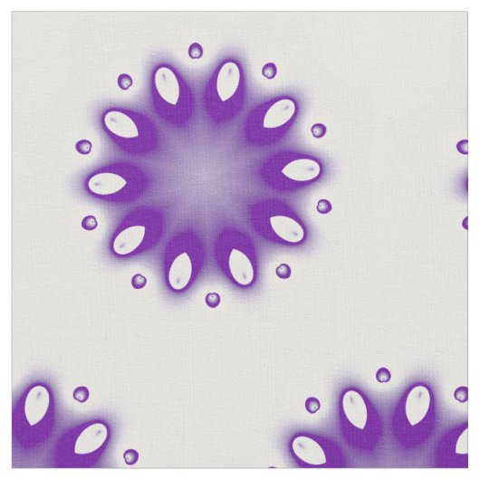 紫雨粒 ファブリック (クローズアップ)