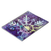 紫雪ミックスメディアアート ノートブック (左側)