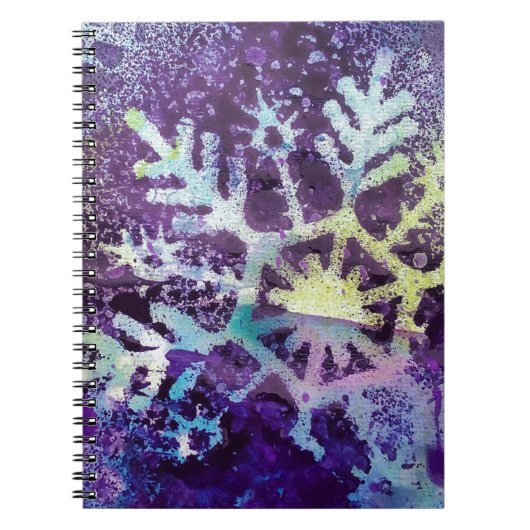 紫雪ミックスメディアアート ノートブック (正面)