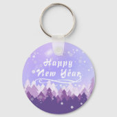 紫雪冬メリークリスマスハッピーニューイヤー キーホルダー (裏面)
