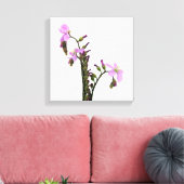 紫露の花 キャンバスプリント (インサイチュ (リビング))