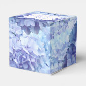 紫青かわいらしあじさい花咲 フェイバーボックス (裏面サイド)