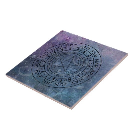 紫青の振り子 タイル (側面)