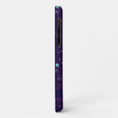 紫青モダン星座の夜空 Case-Mate iPhoneケース (裏面/左)