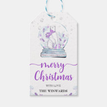 紫青冬のシロクマ雪だるまクリスマス